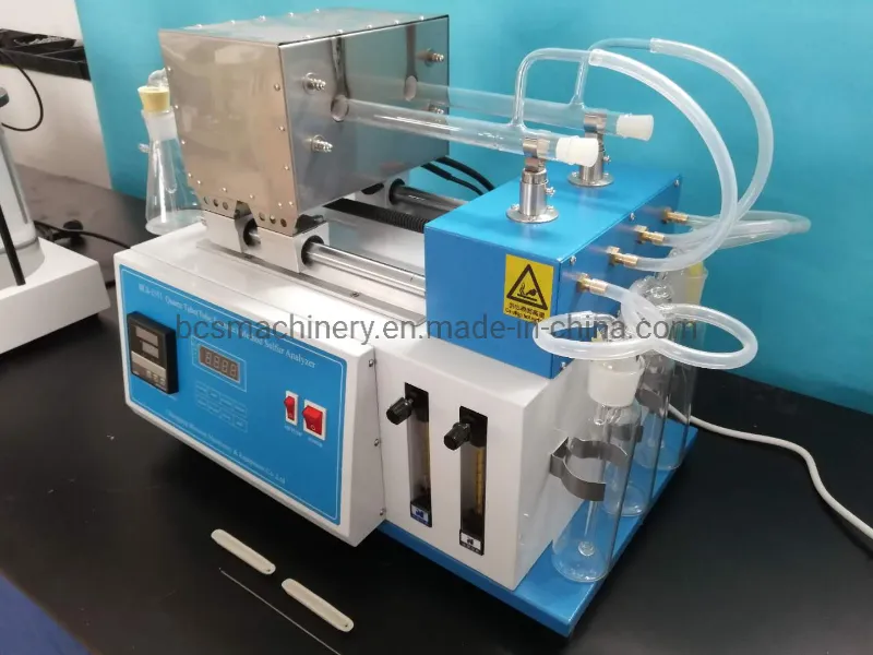 ASTM D1551 Digital Type Sulfur Content Tester of Lube Oil