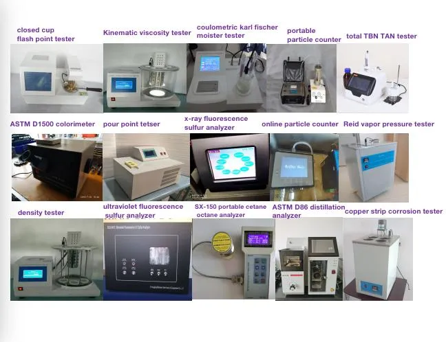 ASTM D4294 Sulfur Analyzer by X-ray Fluorescence Method (Test Range from 50PPM to 5%)