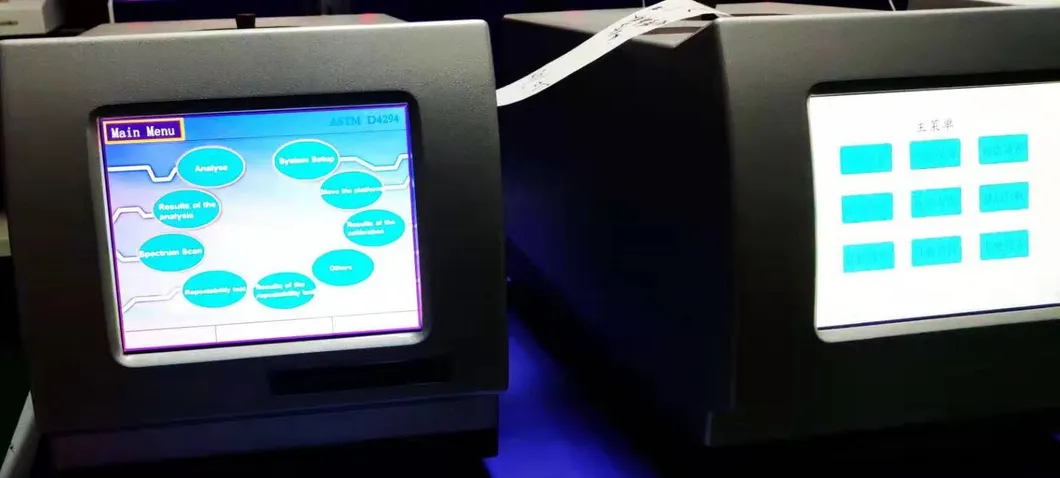 ASTM D4294 Sulfur Analyzer by X-ray Fluorescence Method (Test Range from 50PPM to 5%)