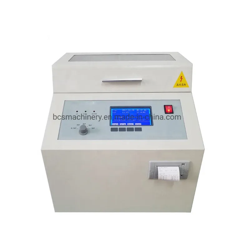 ASTM D877 ASTM D1816 Fully Automatic Dielectric Strength Tester for Transformer Oil