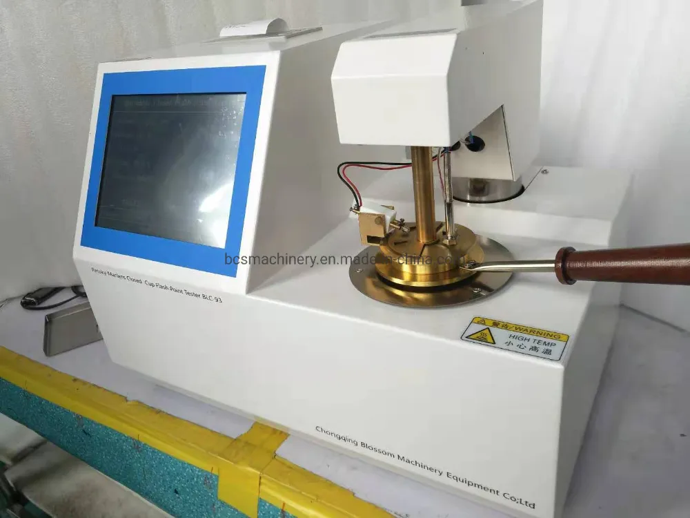 ASTM D93 Base Oil Close Cup Flash Point Testing Equipment