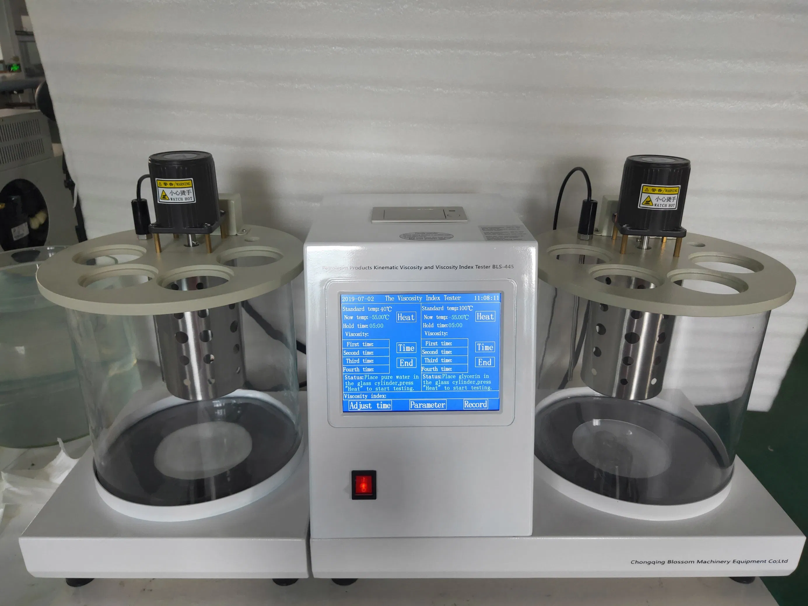 Automatic Kinematic Viscosity Index Meter Widely Use Diesel Regenerated From Used Oil