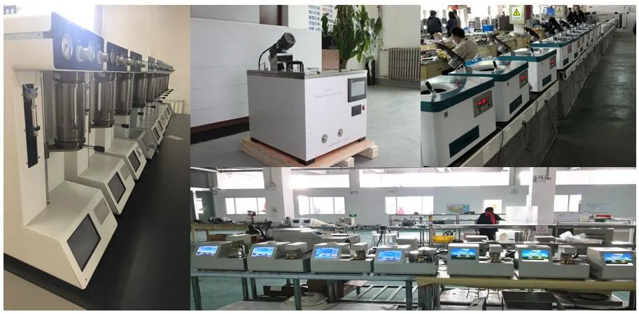 ISO3104 ASTM D445 Laboratory Insulating Oil Transformer Oil Kinematic Viscometer