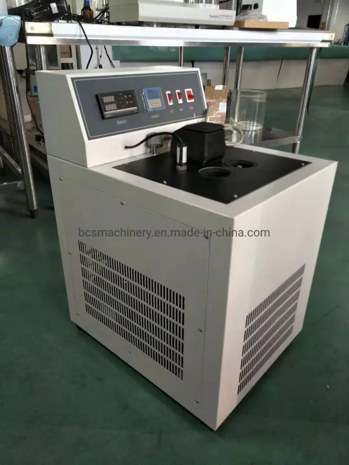 Manual Type Pour Point and Cloud Point Tester Equipped with 2 Cooling Compressors