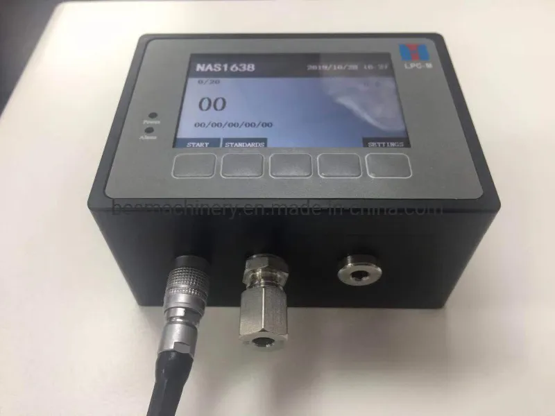 Online Lube Oil Particle Counter with Moisture Sensor