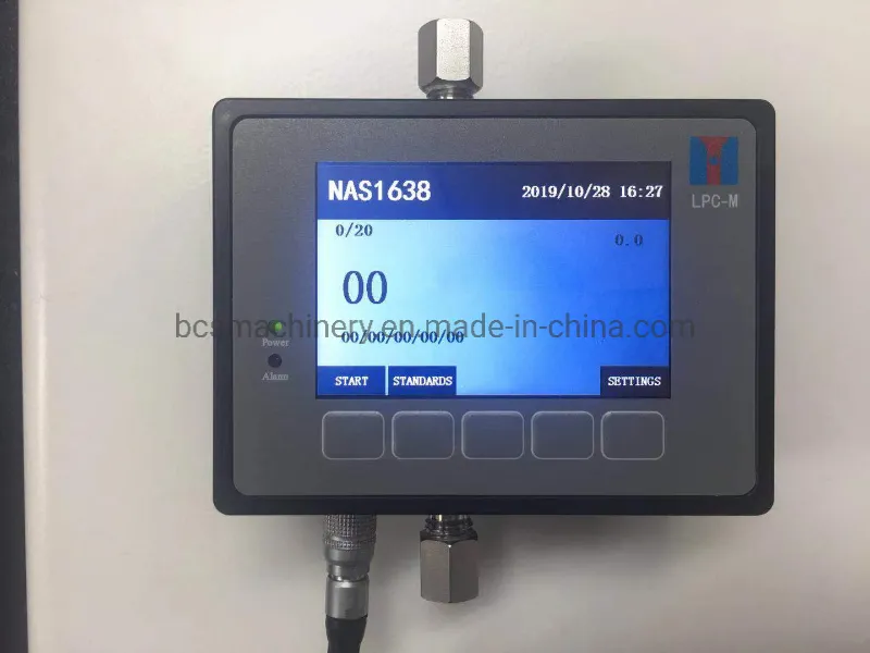 Online Lube Oil Particle Counter with Moisture Sensor